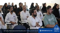 برگزاری دوره آموزشی کمک‌های اولیه ویژه بهیاران آسایشگاه خیریه کهریزک تهران title=